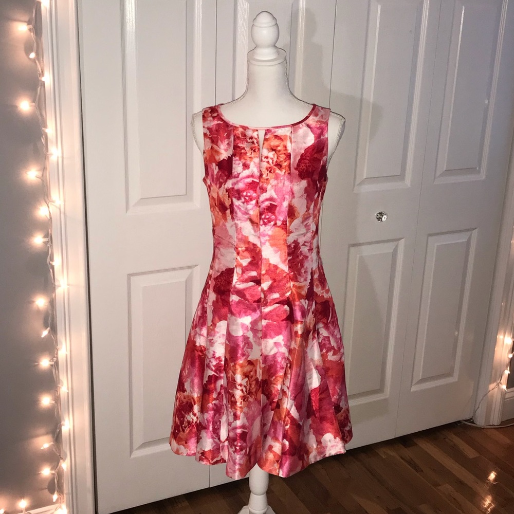 Bright Elegant Floral Dress